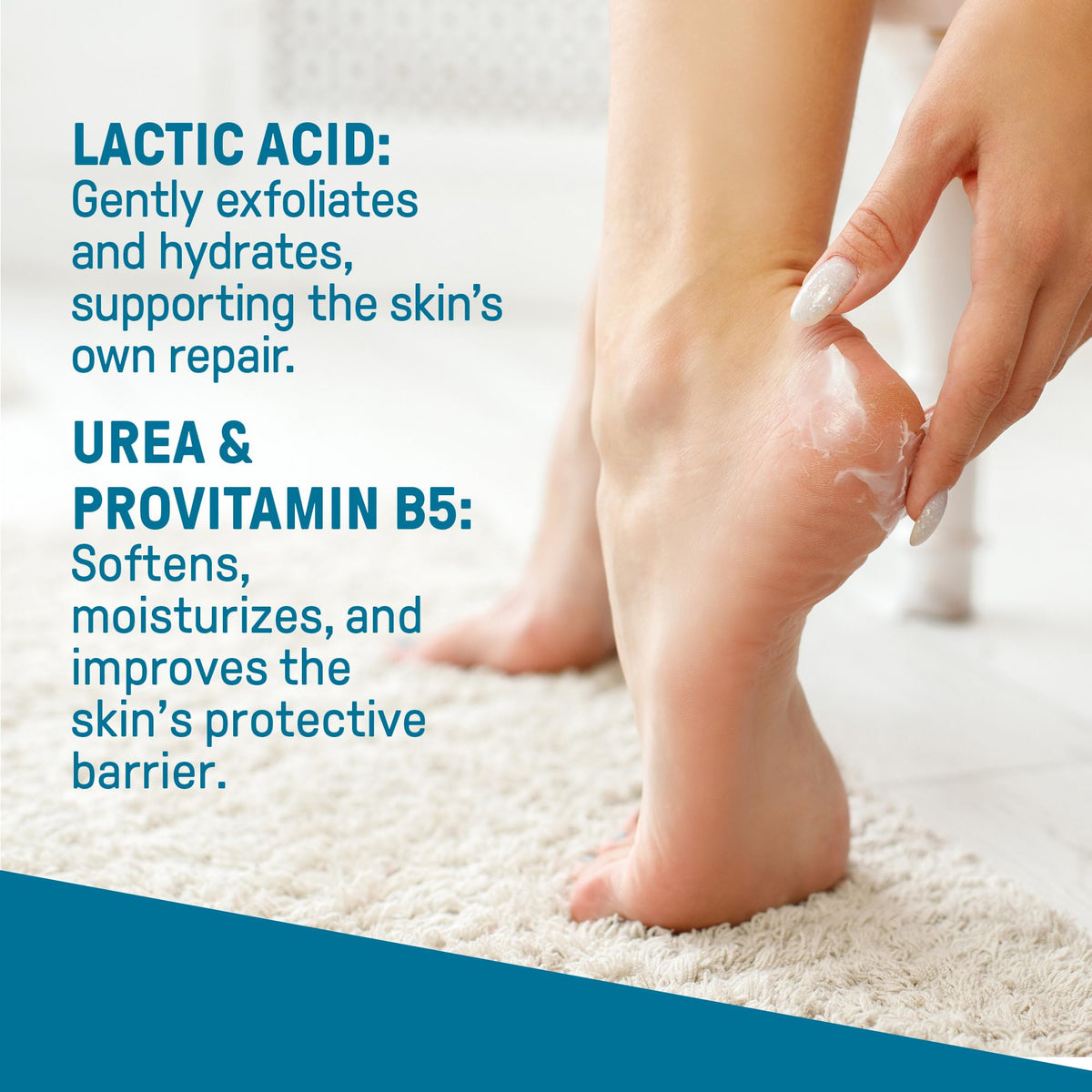 CCS Professional Foot Care Cream 175 ml x6 Pack - Moisturise, Protect Dry & Callused Feet, Contains 10% Urea & Eucalyptus Oil