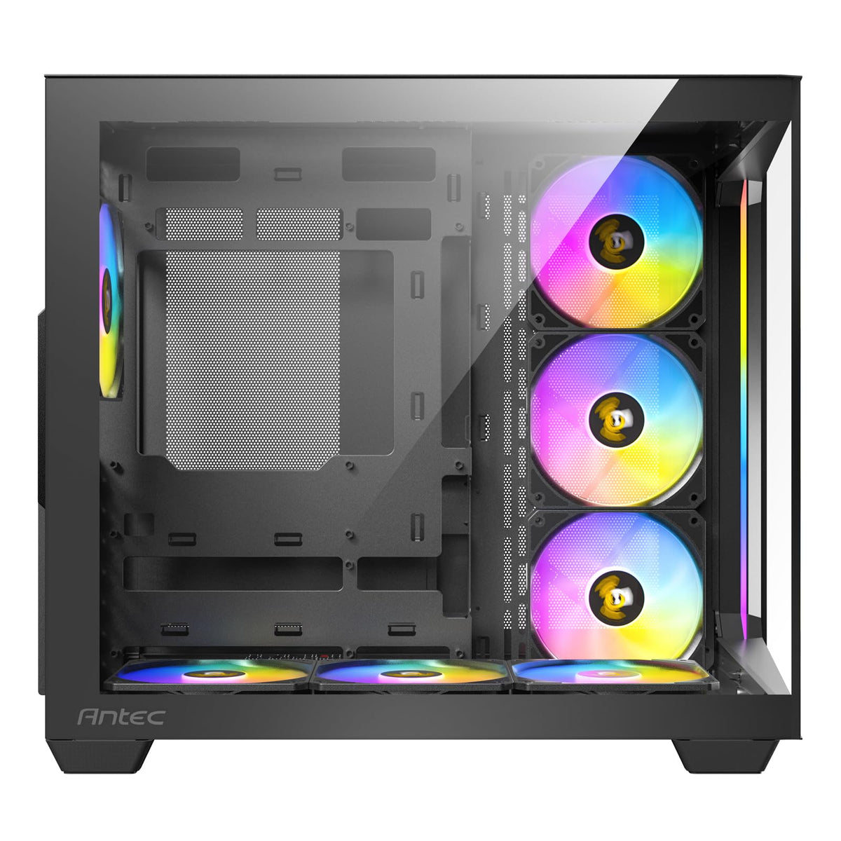 Antec C5 ARGB Mid Tower Tempered Glass PC Gaming Case Black