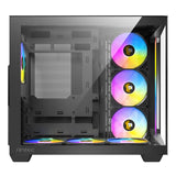 Antec C5 ARGB Mid Tower Tempered Glass PC Gaming Case Black