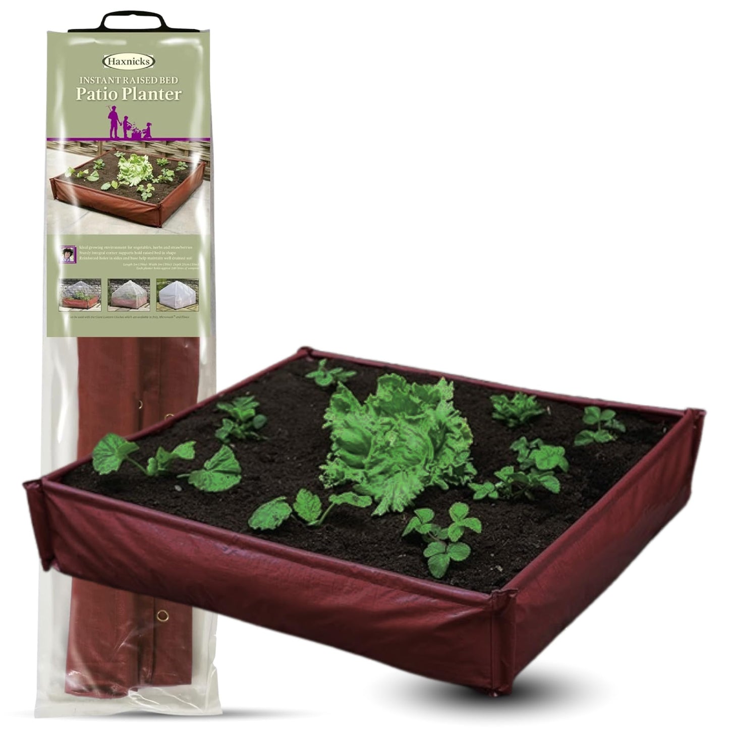 Haxnicks Large Instant Raised Bed Grow Bag Planter for Vegetables & Tomatoes