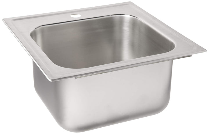 Elkay Dayton Stainless Steel 20 x 20 x 101/8 Single Bowl Dropin Laundry Sink