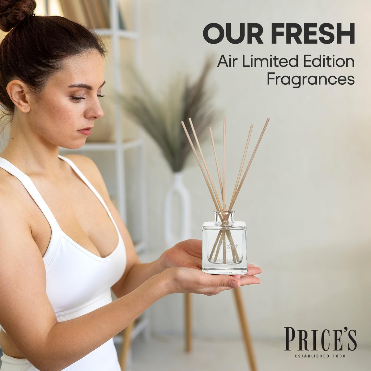 Price's Candles Household Reed Diffuser Refill - Long-Lasting