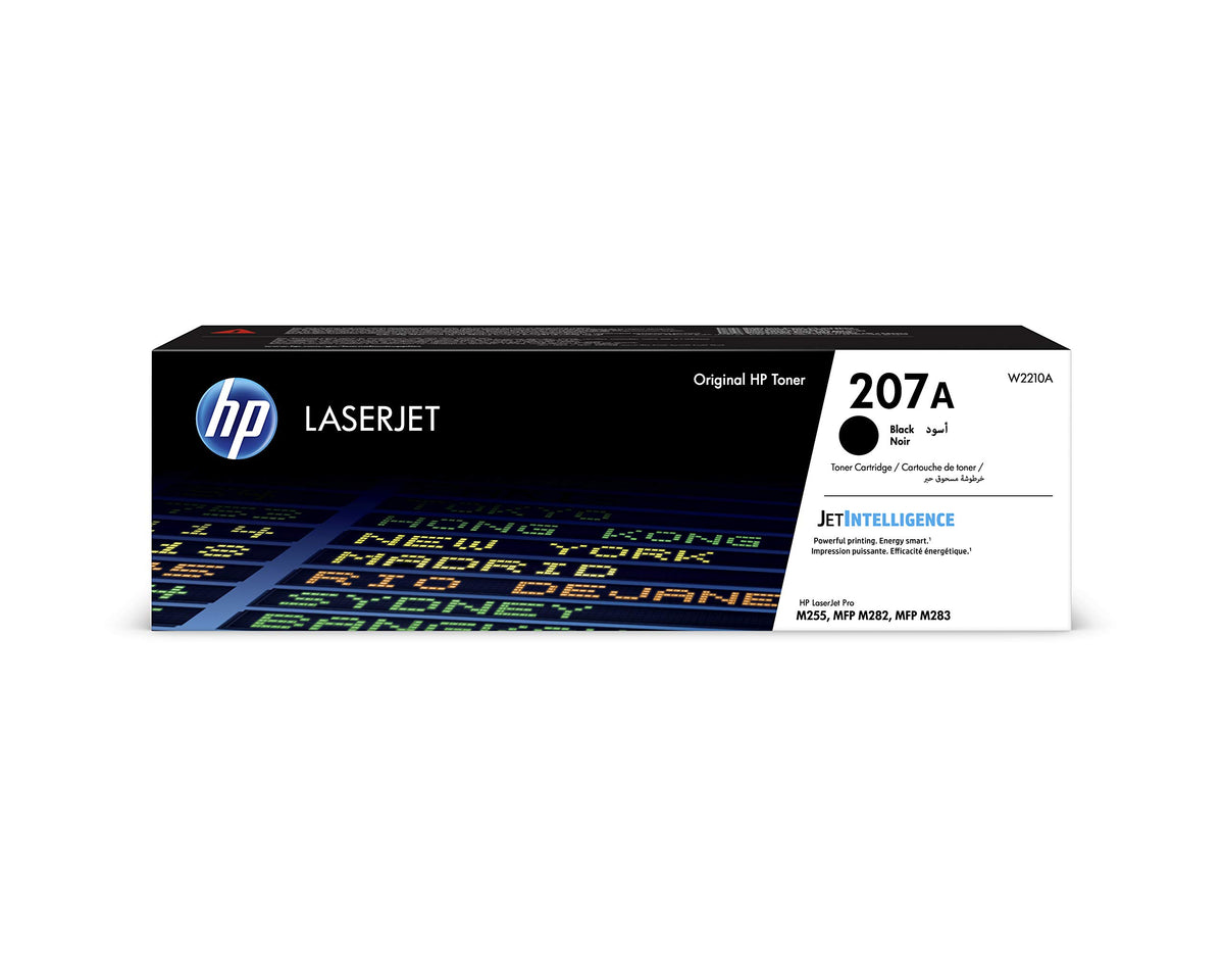 HP Colour Laser Printer Toner Cartridge Black Standard 207A - 1350 Per Cartridge