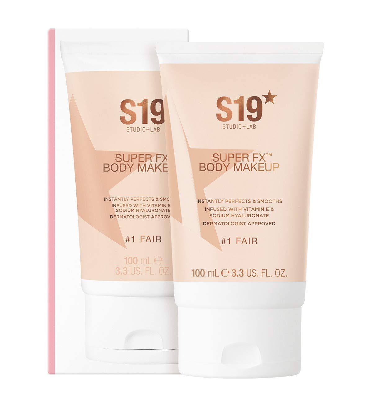 S19 SUPER FX Body Makeup 100ml - Fair, Smoothes & Evens Skin Tone