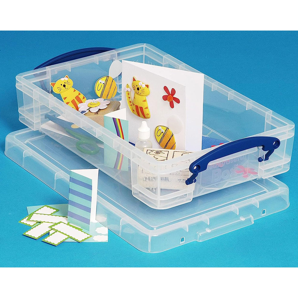 Really Useful Box 4 Litre Clear Plastic Storage Container