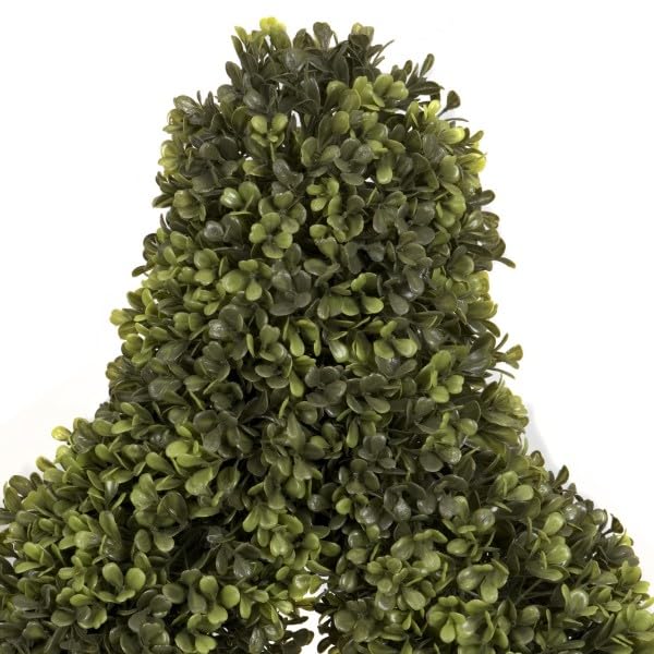 GreenBrokers Artificial Single Twist Boxwood Topiary Tree 120cm