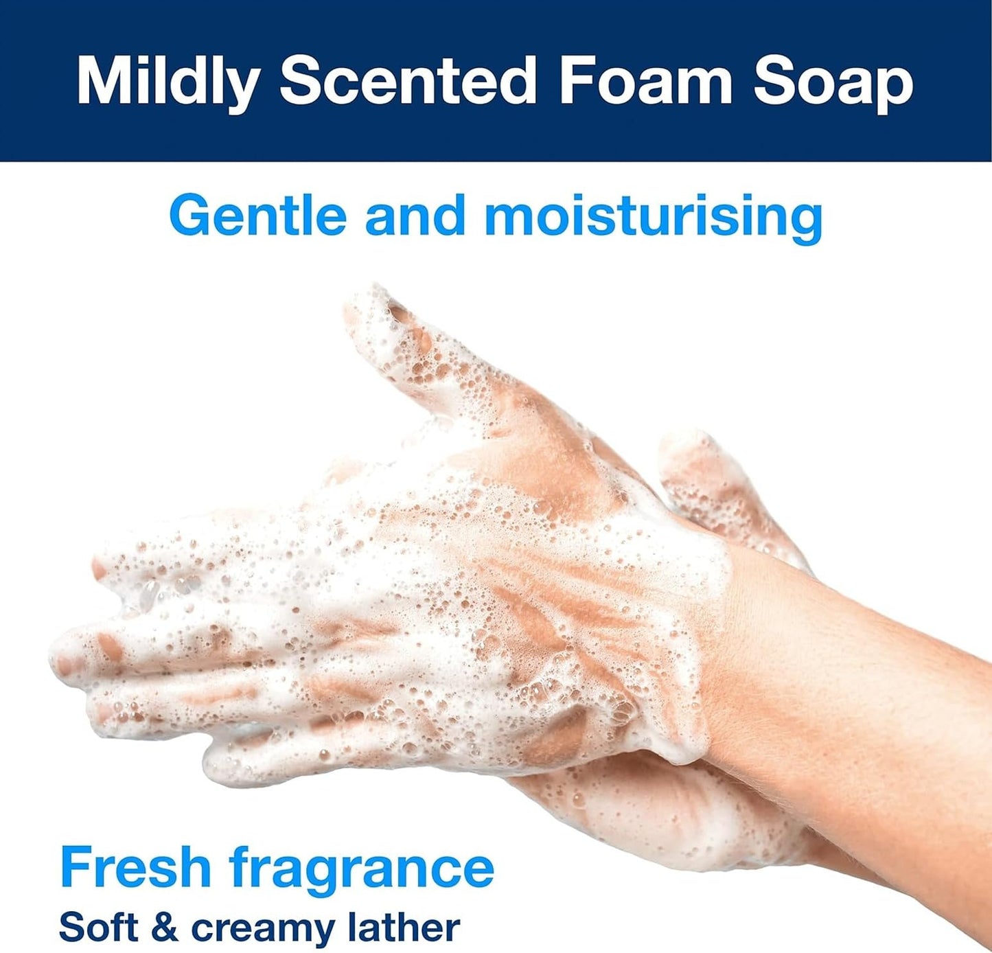 Tork Mildly Scented Foam Hand Soap 6 x 1000ml Reduces Consumption